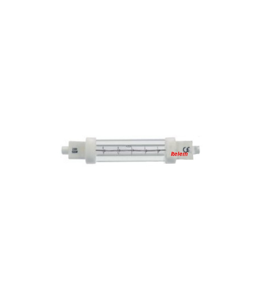 Lampe halogène infrarouge RS7 230V 500W armoire chaude