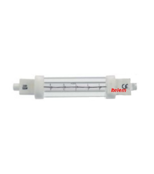 Lampe halogène infrarouge RS7 230V 500W armoire chaude