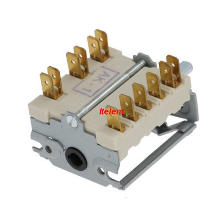 Commutateur 7 positions fourneau Berto's RC00291000