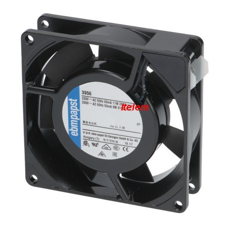 Ventilateur Axial EBM 3956 92x92x25 mm friteuse Angelo Po 3076620