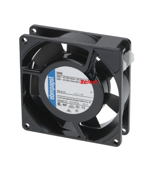 Ventilateur Axial EBM 3956 92x92x25 mm friteuse Angelo Po 3076620