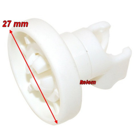 Roulette de panier supérieur lave-vaisselle Smeg 697410196