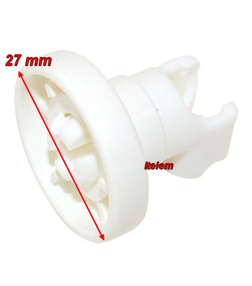 Roulette de panier supérieur lave-vaisselle Smeg 697410196