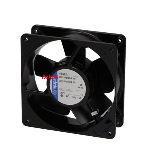 Ventilateur Axial EBM 4656Z 119x119x38 mm lave-vaisselle Bonnet  780002656