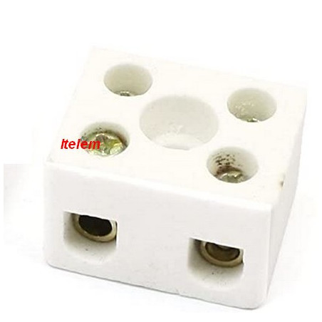 Bornier 2 pôles bain-marie Zanussi 0639R01500