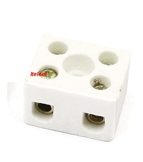 Bornier 2 pôles bain-marie Zanussi 0639R01500