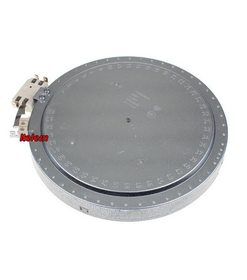 Foyer radiant 2100W table cuisson Whirlpool 10.51111.004
