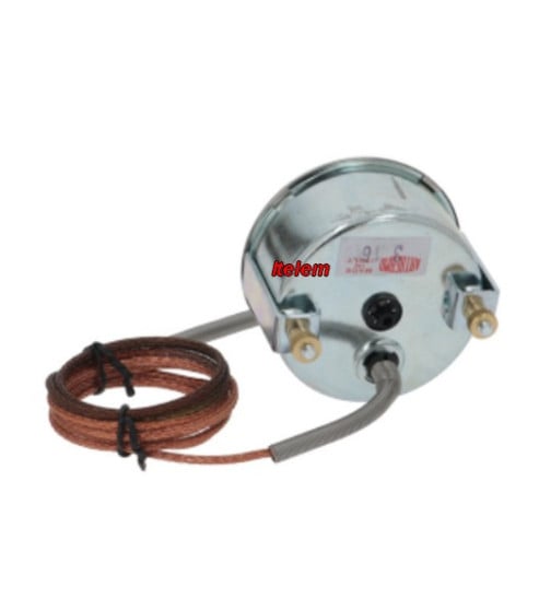 Thermomètre blanc à aiguilles friteuse Delrue QT1283