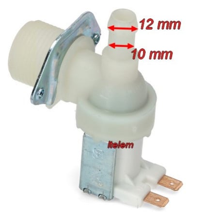 Electrovanne une voie angle 90° avec étrier