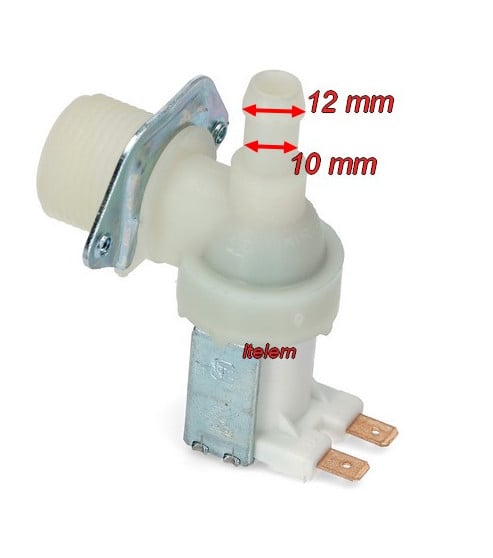 Electrovanne une voie angle 90° avec étrier