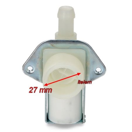 une voie 90° sortie 12 mm Electrovanne