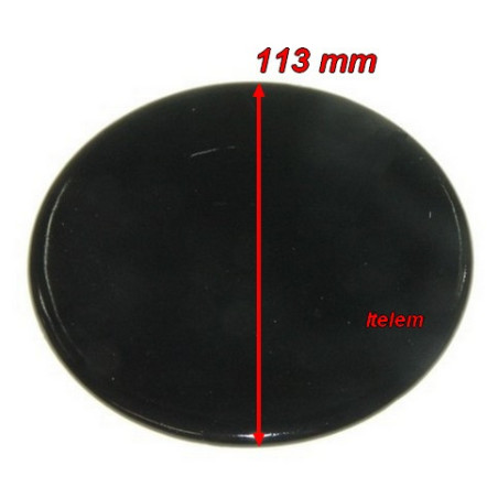 Chapeau de brûleur 113 mm cuisinière Candy 44000179