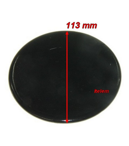 Chapeau de brûleur 113 mm cuisinière Candy 44000179