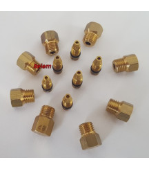 Jeu d’injecteurs gaz butane cuisinière Falcon