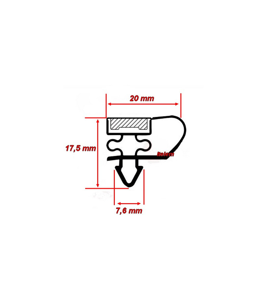 joint de porte saladette Forcar