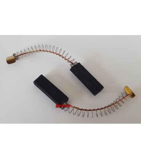 Charbons moteur aspirateur 25 x 8 x 6 mm