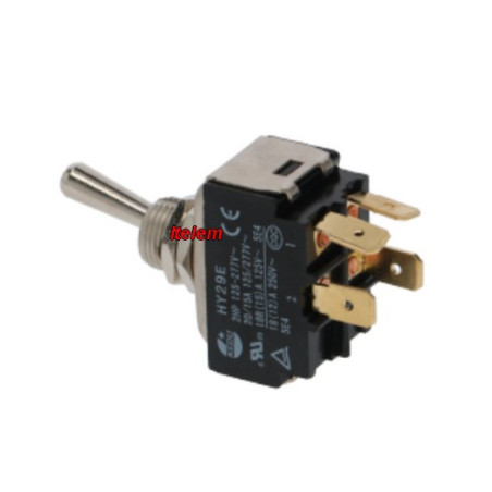 Interrupteur à levier bipolaire bain-marie Rosinox RX94026036