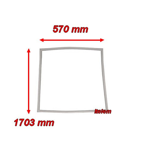 Joint de porte 1703x570 mm table réfrigérée Mondial Framec