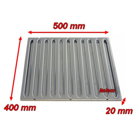 Filtre à lamelles hotte 500x400x20 mm