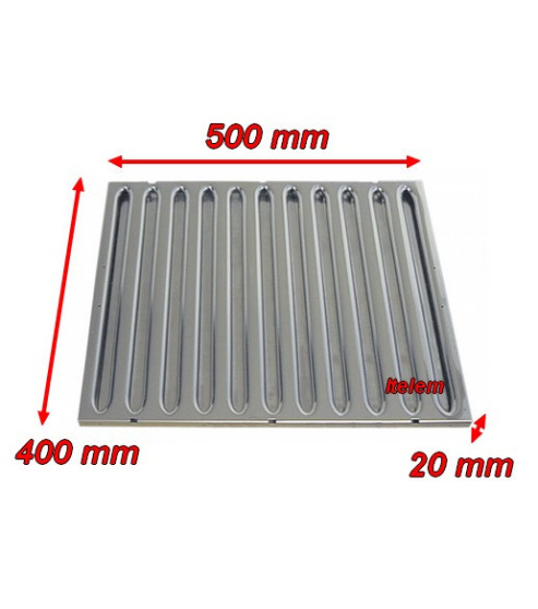 Filtre à lamelles hotte 500x400x20 mm