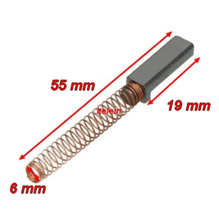 Charbons moteur robot Kitchenaid W10260958