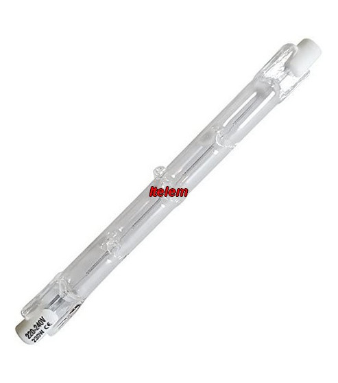 Ampoule halogène R7s 240V 230W four
