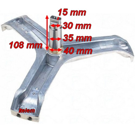 Croisillon tambour lave-linge AEG 50239965002