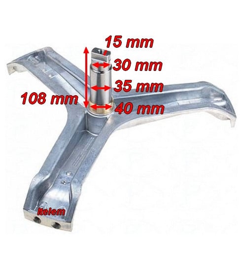 Croisillon tambour lave-linge AEG 50239965002