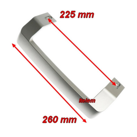 Poignée de porte réfrigérateur congélateur Beko 4872690400
