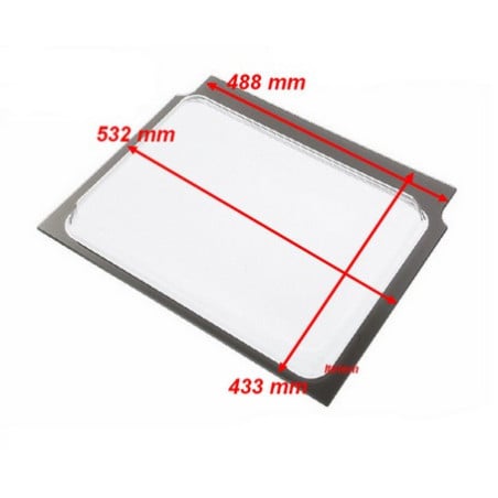 Vitre intérieure de porte four Bosch 00478073