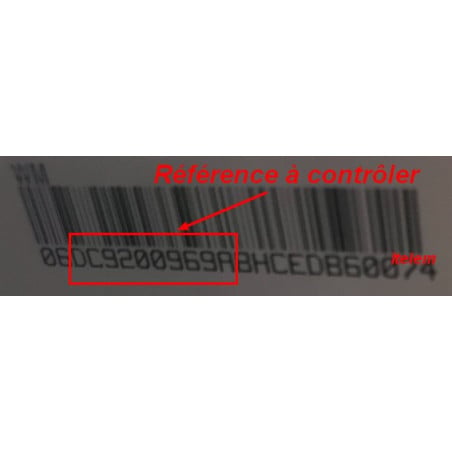 Etiquette module électronique de puissance moteur lave-linge Samsung DC92-00969A