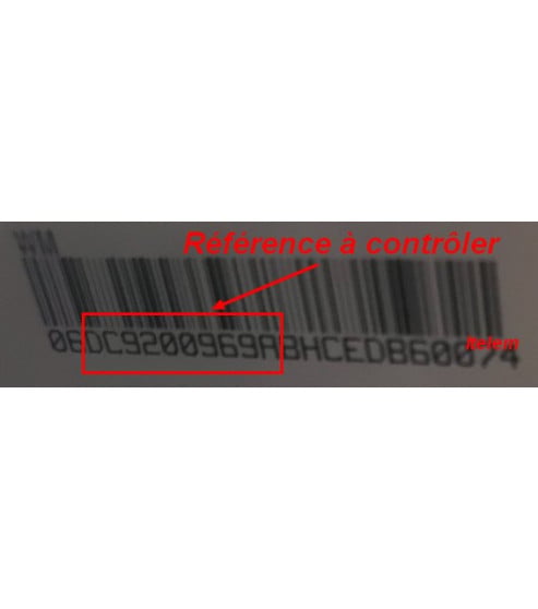 Etiquette module électronique de puissance moteur lave-linge Samsung DC92-00969A