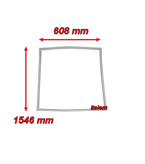 Joint de porte armoire réfrigérée MBM 1546 mm x 608 mm