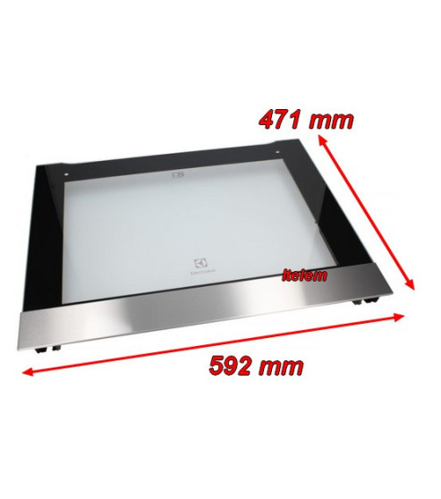 Vitre extérieure de porte four Electrolux 140044082679