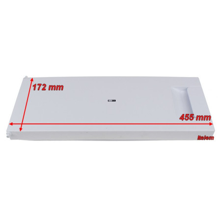 Portillon freezer réfrigérateur Bauknecht 481241610566