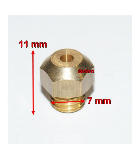 Injecteur gaz naturel calibre 81 cuisinière Beko 231100007