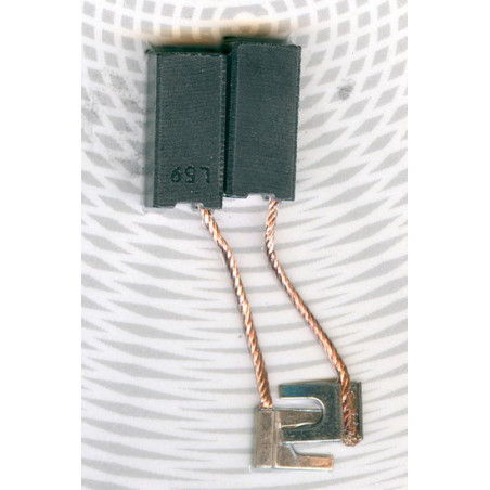 Charbons moteur 6.2x10x21.5 mm
