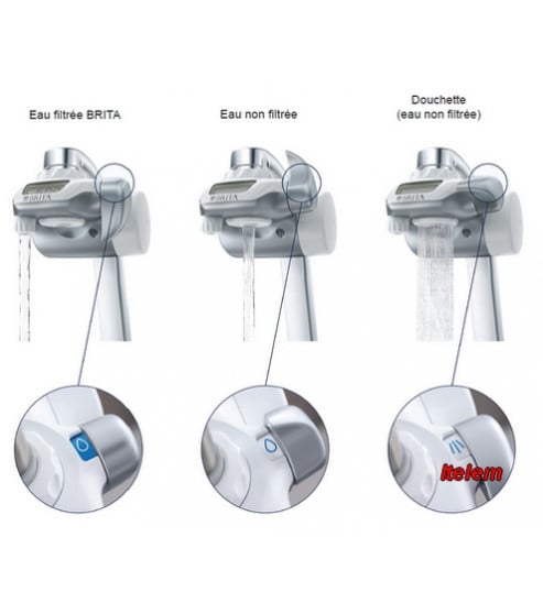 BRITA Filtre à eau sur robinet 42-201