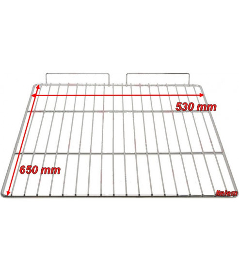 Grille GN 2/1 acier chromé à rebord butée armoire réfrigérée Mareno 2306800