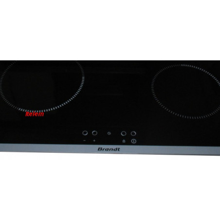 Dessus verre vitrocéramique table de cuisson Brandt AS0068353