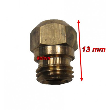 Injecteur gaz calibre 125 cuisinière piano Metos 541910060130