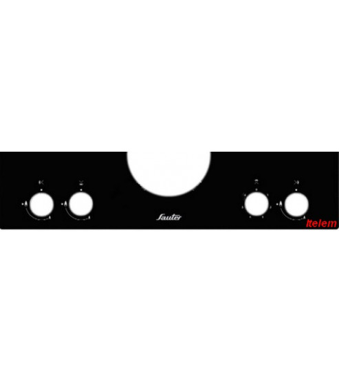 Dessus verre plaque de cuisson gaz Sauter AS0000296