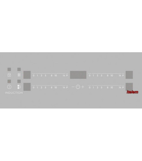Dessus verre table induction Electrolux 5551128266