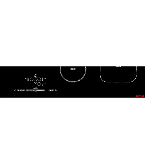 Dessus verre vitrocéramique plaque de cuisson Whirlpool C00398126