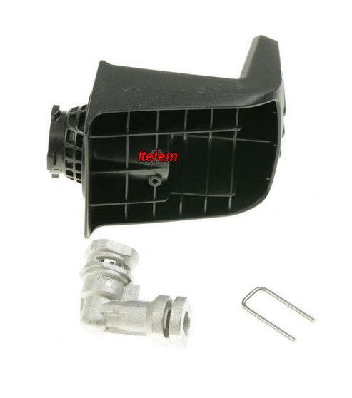 Kit pied arrière et crochet de câble nettoyeur vapeur Karcher 90024370