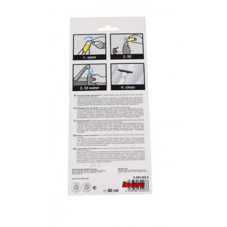 Nettoyant verre concentré nettoyeur vitres vapeur Karcher 62953020