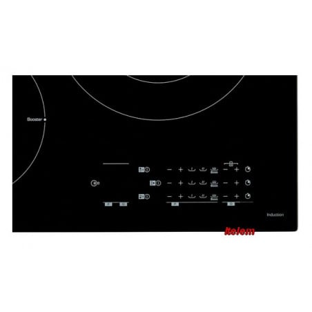 Dessus verre vitrocéramique table induction Sauter AS0037607