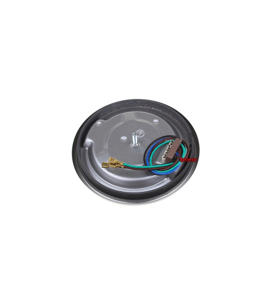 Plaque Chauffante EGO 145 Mm – 1000 W – 230 V – 7 Vitesses – Bord Inox 8 Mm – Raccordement Visé – Réf. 12.14453.194 - 2