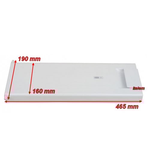 Portillon complet freezer réfrigérateur Whirlpool 481244058326