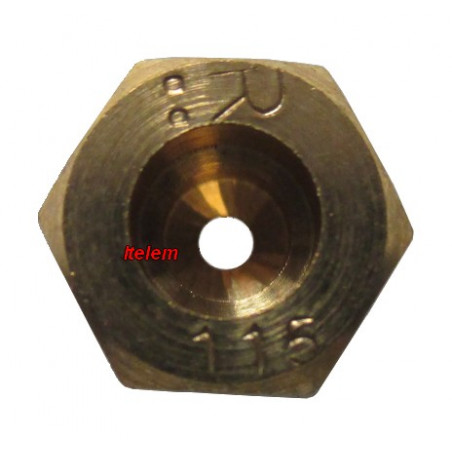 Injecteur gaz naturel cuisinière Beko 431900028